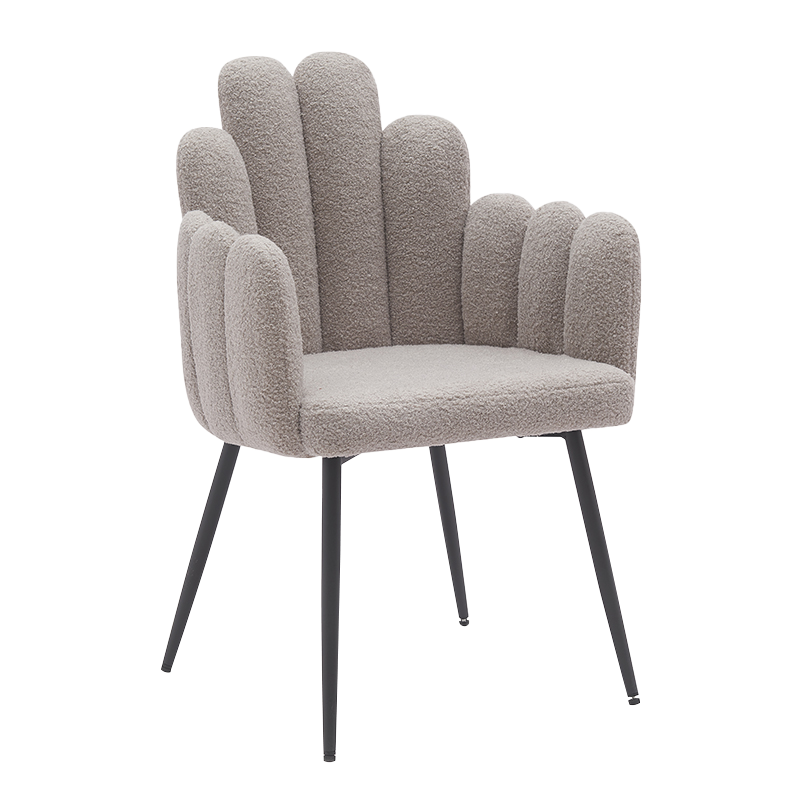 Blagovaonske stolice sive crne metalne noge (Y-C14)