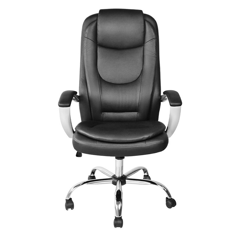 Direktorska uredska stolica s visokim naslonom i oslikanim podstavljenim naslonom za ruke (M-6123)