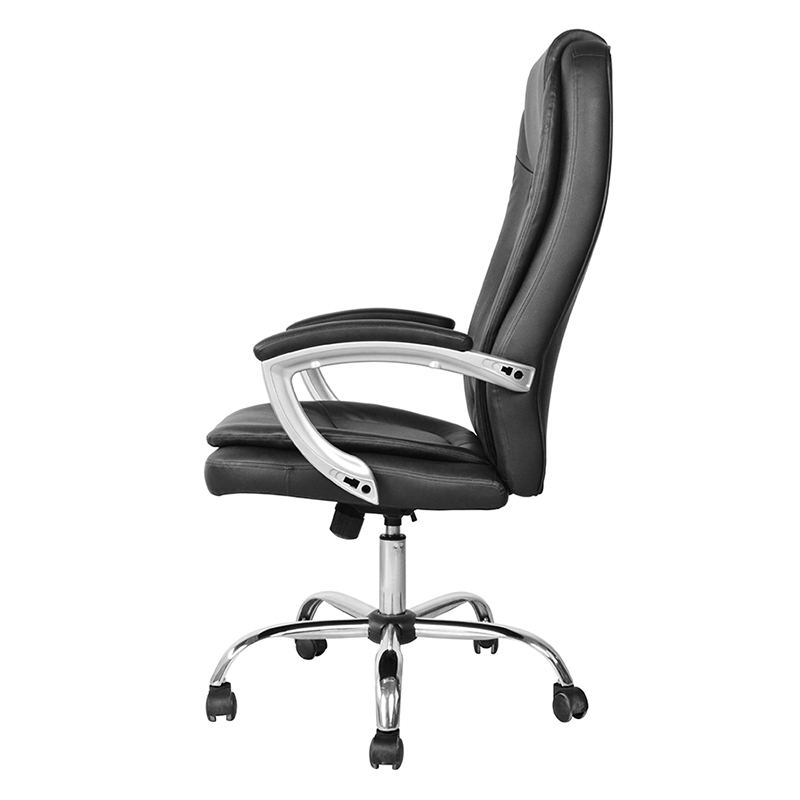 Direktorska uredska stolica s visokim naslonom i oslikanim podstavljenim naslonom za ruke (M-6123)