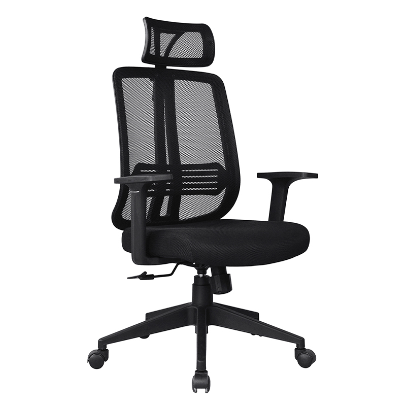 High Back PP Armrest Secretary Mesh Chair (Y-1767)