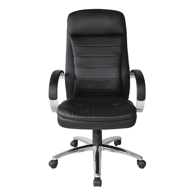 Direktorska uredska stolica s kromiranim naslonom za ruke s visokim naslonom (Y-2820)