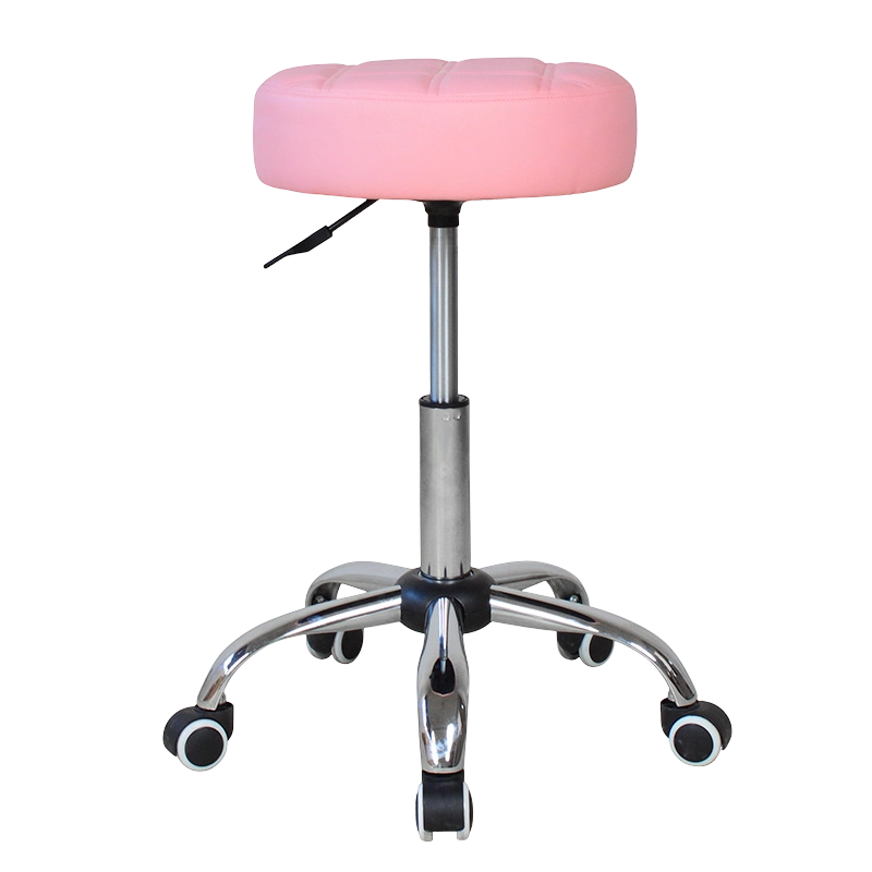 Okretne jednostavne kožne okrugle salonske stolice (GY-1007)