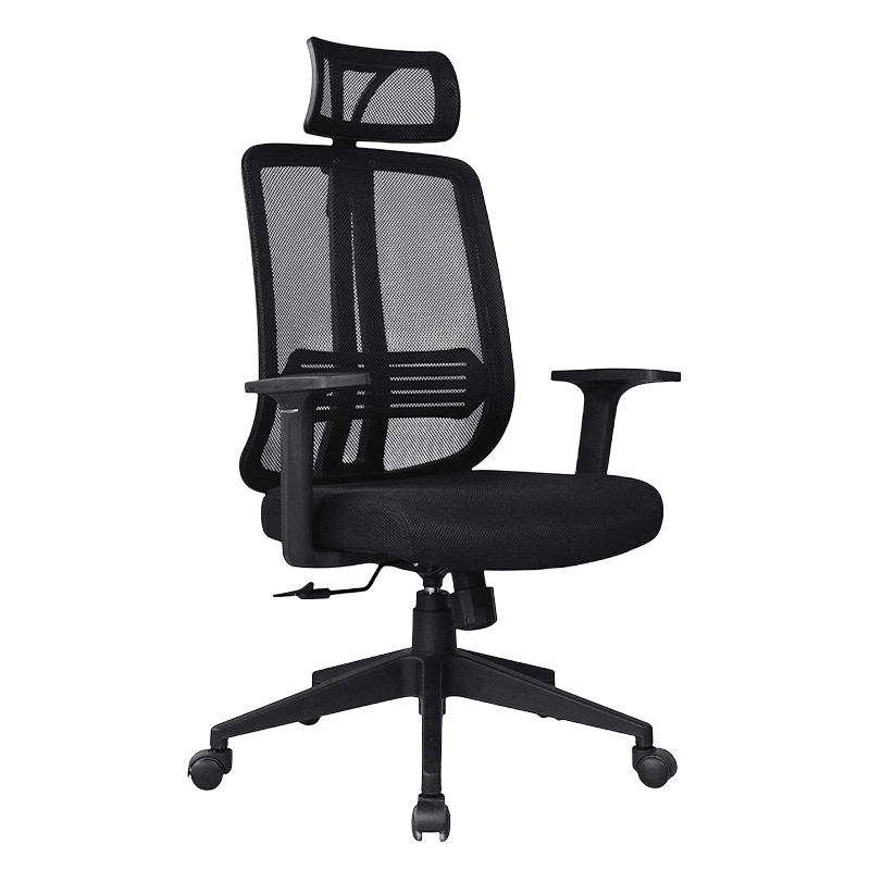 High Back PP Armrest Secretary Mesh Chair (Y-1767)